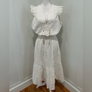 Bell by Alicia Bell Eyelet Midi Dress